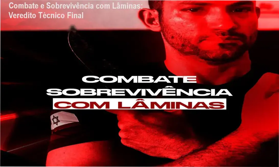 Técnicas de defesa pessoal e combate com lâminas do sistema Krav Maga Caveira