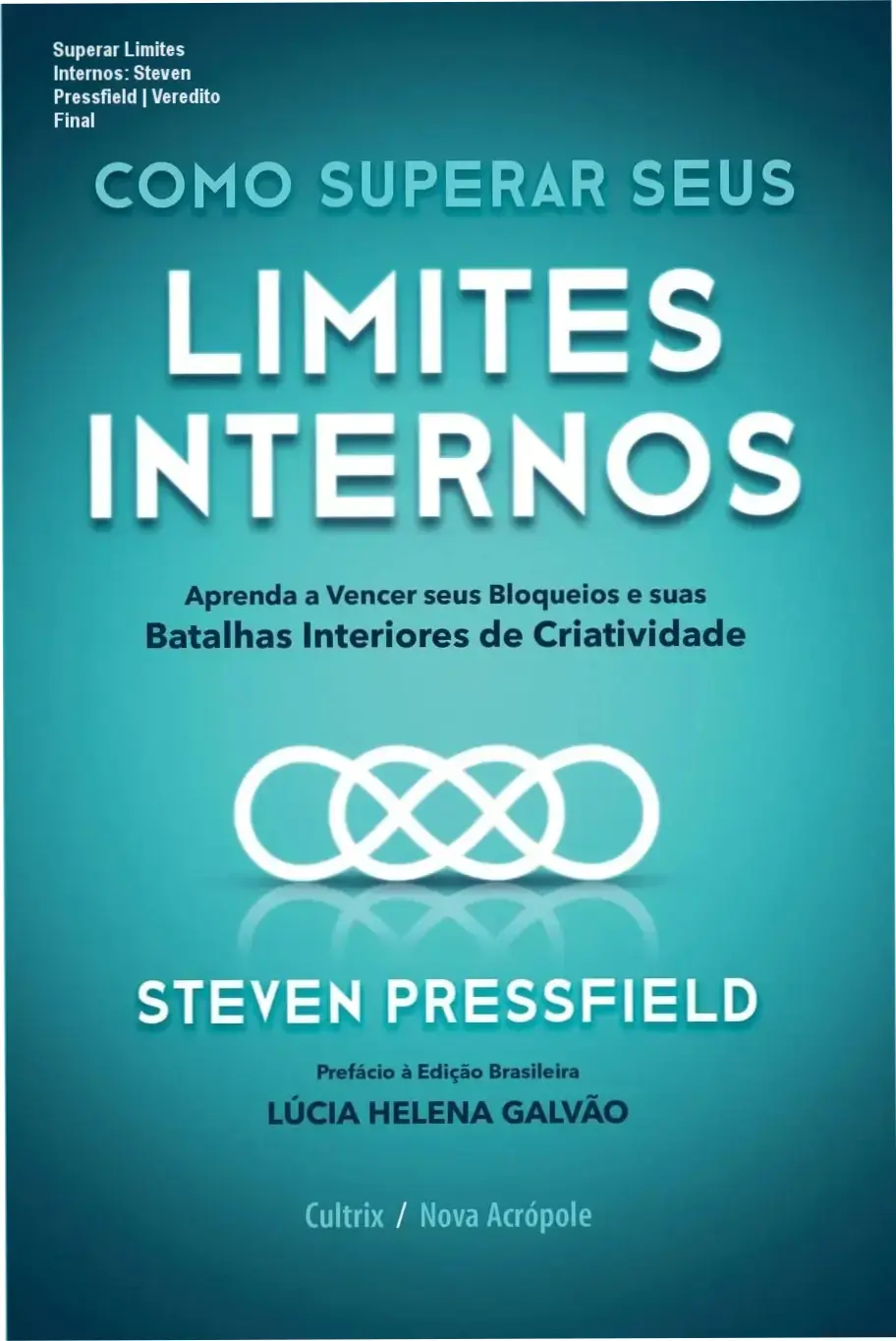 Capa do livro Como superar seus limites internos de Steven Pressfield para vencer bloqueios criativos
