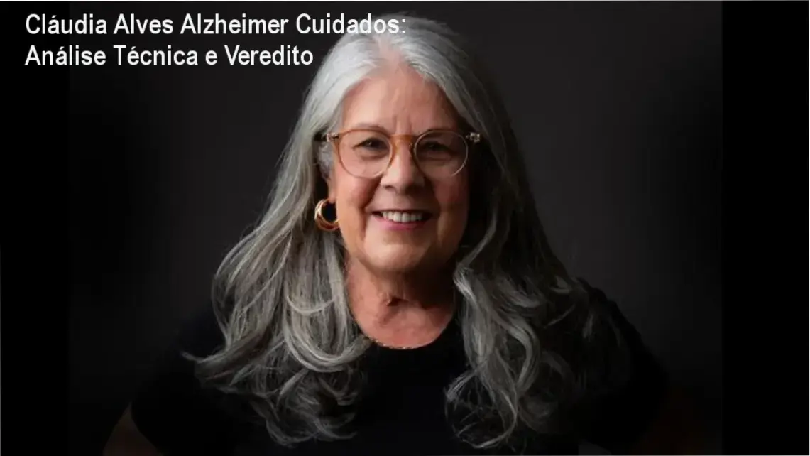 Especialista Cláudia Alves apresentando o método de cuidados para pacientes com Alzheimer