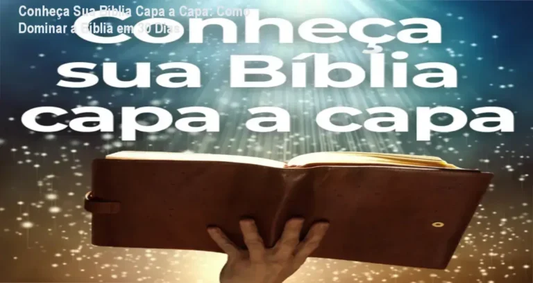 Materiais didáticos do curso Conheça Sua Bíblia Capa a Capa do Presbítero André Sanchez