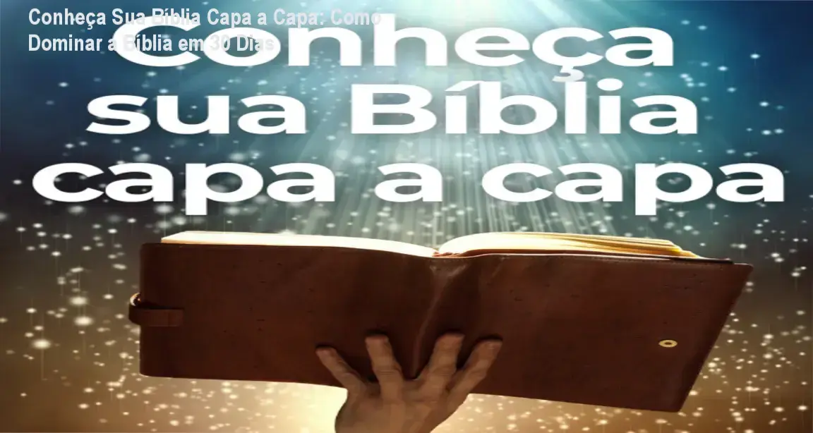 Materiais didáticos do curso Conheça Sua Bíblia Capa a Capa do Presbítero André Sanchez