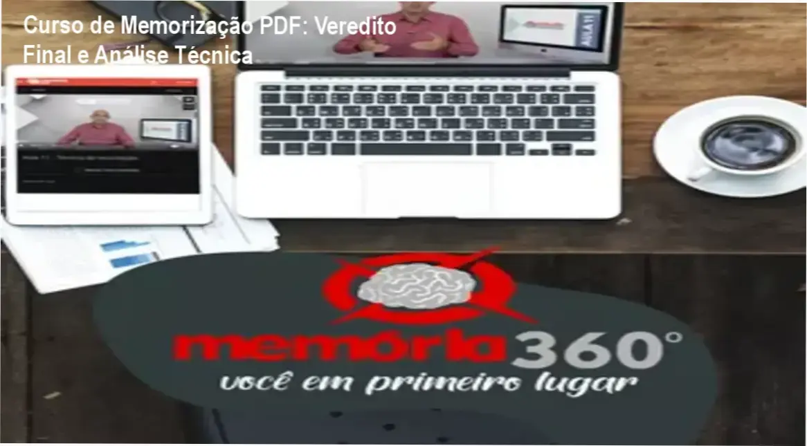 Material do Curso de Memorização PDF focado em técnicas de memorização e leitura dinâmica