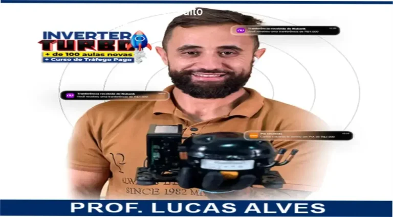 Especialista analisando o curso Inverter Turbo de Lucas Alves Alexandre para manutenção de refrigeradores