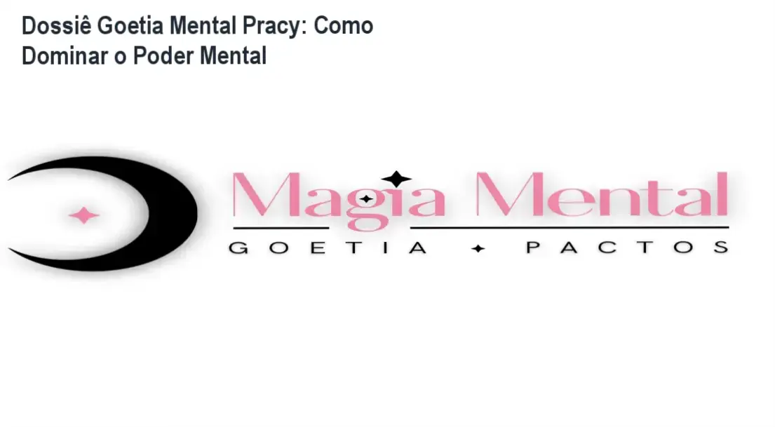 Representação do método de Magia Goetia Mental Pracy para desenvolvimento espiritual