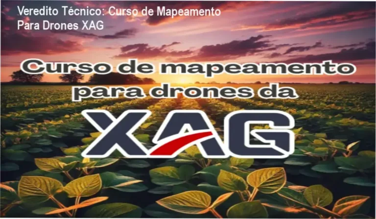 Eduardo dos Anjos demonstrando a criação de mapas de pulverização para drones XAG