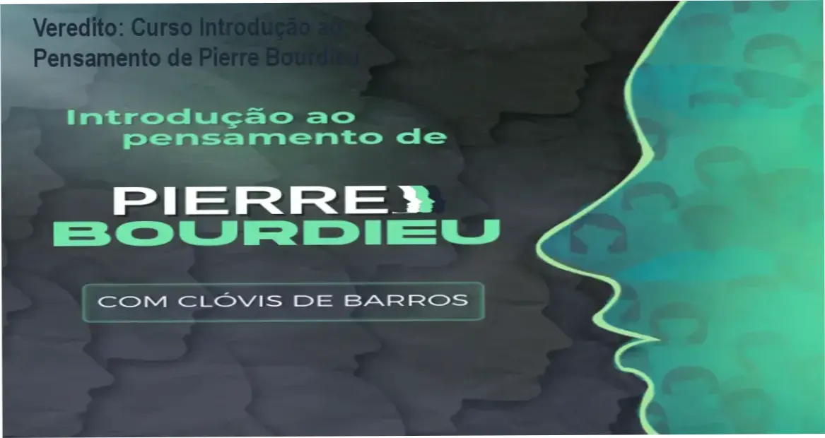 Professor Clóvis de Barros Filho apresentando o curso de Introdução ao Pensamento de Pierre Bourdieu