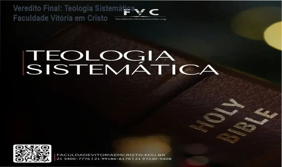 Estudo de Teologia Sistemática Online da Faculdade Vitória em Cristo