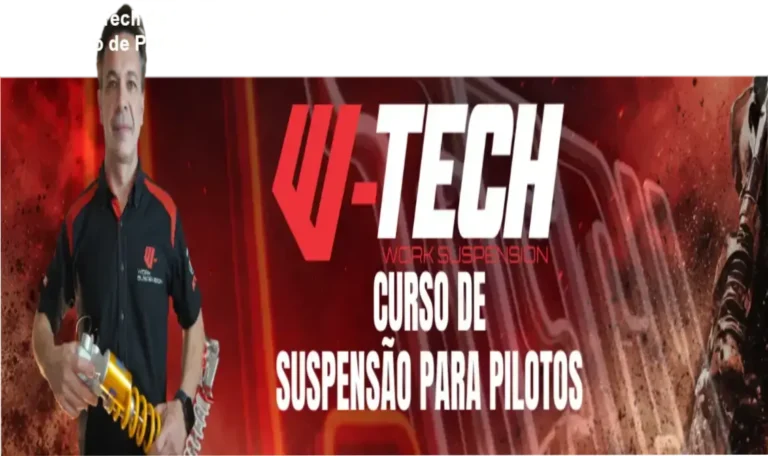 Piloto ajustando a suspensão de uma moto Off-Road seguindo o método técnico da W-Tech