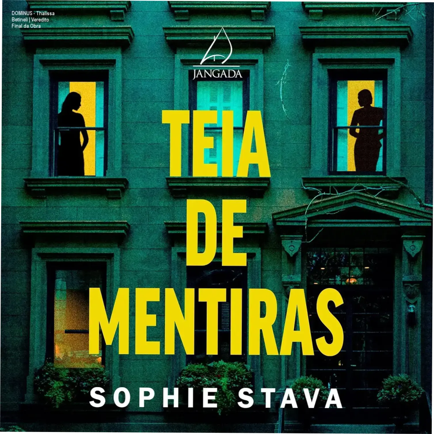 Capa do ebook DOMINUS de Thalissa Betineli, representando a fantasia sombria e romantasia dark