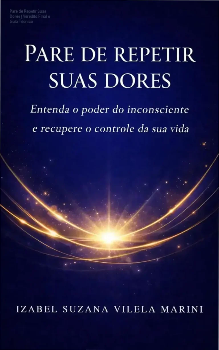 Capa do ebook Pare de Repetir Suas Dores abordando o poder do inconsciente