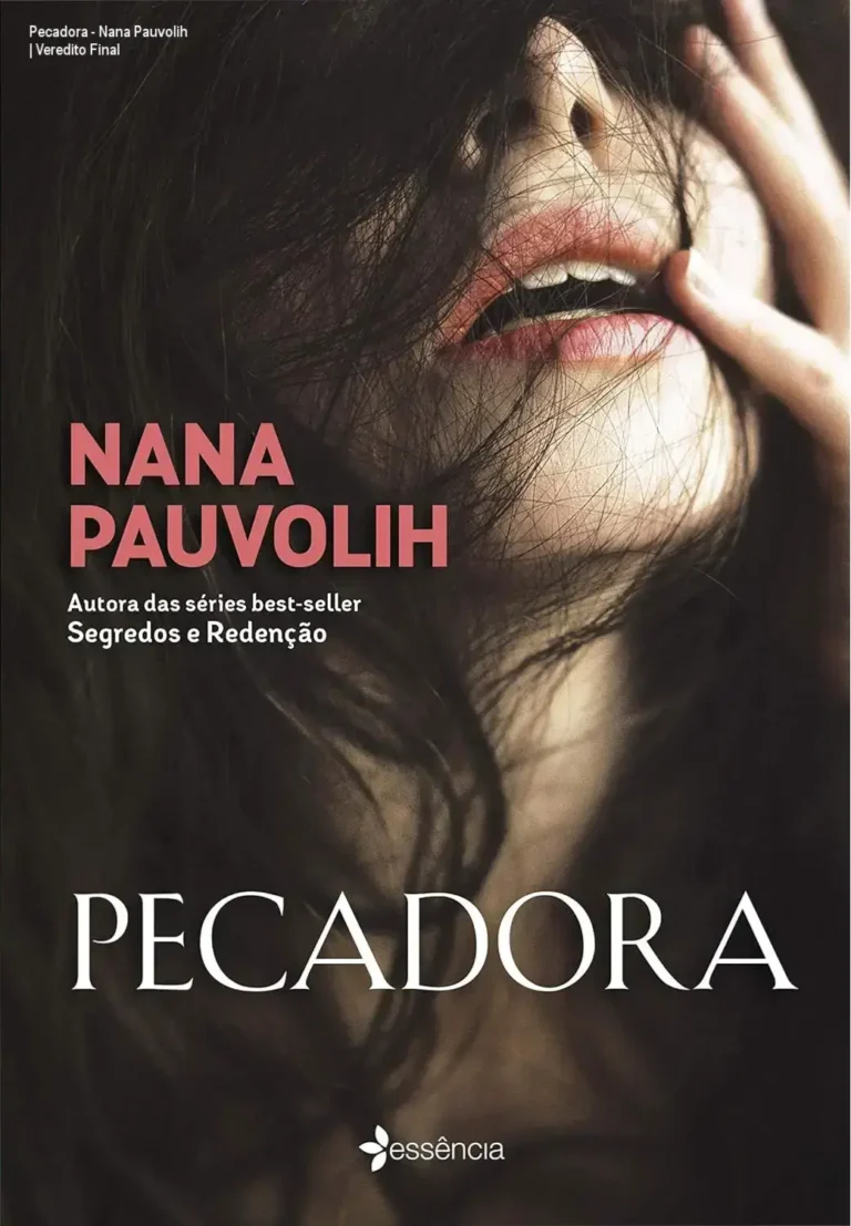 Capa do eBook Pecadora de Nana Pauvolih exibida em um dispositivo Kindle
