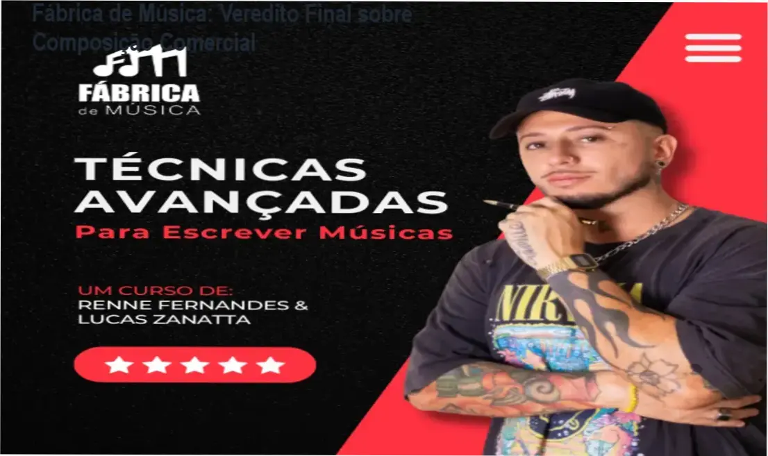 Fábrica de Música de Renne Fernandes: visão interna da metodologia de composição
