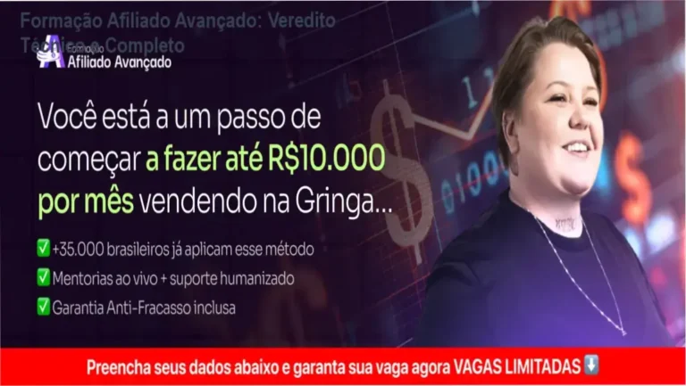 Painel de controle de vendas em dólar do método Formação Afiliado Avançado de Taynã Gauche