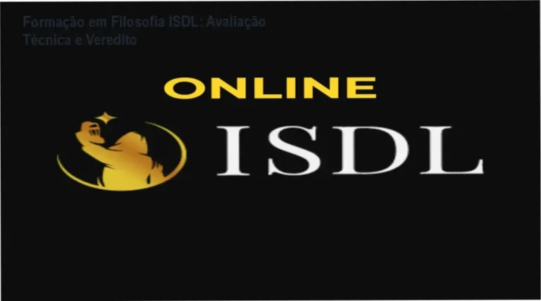 Interface da Formação em Filosofia ISDL com materiais de estudo e ferramentas de IA