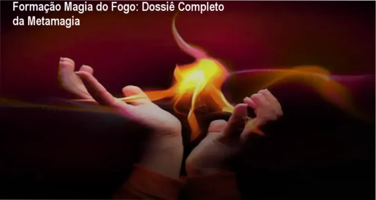 Representação simbólica da Magia do Fogo e as Sete Chamas Sagradas de Ari Barbosa