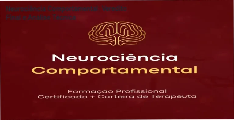 Representação visual do curso de Neurociência Comportamental com foco em certificação e prática clínica
