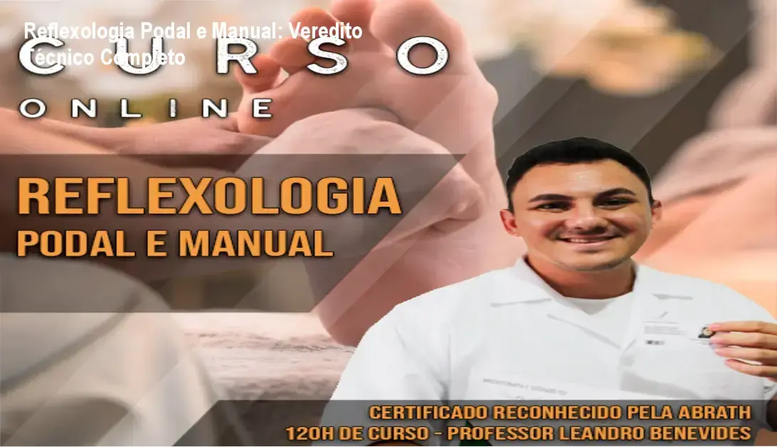 Especialista aplicando técnicas de reflexologia podal e manual em ambiente clínico