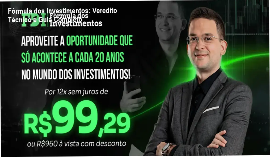 Interface do treinamento Fórmula dos Investimentos de Alberto Pompeu focada em diversificação de ativos