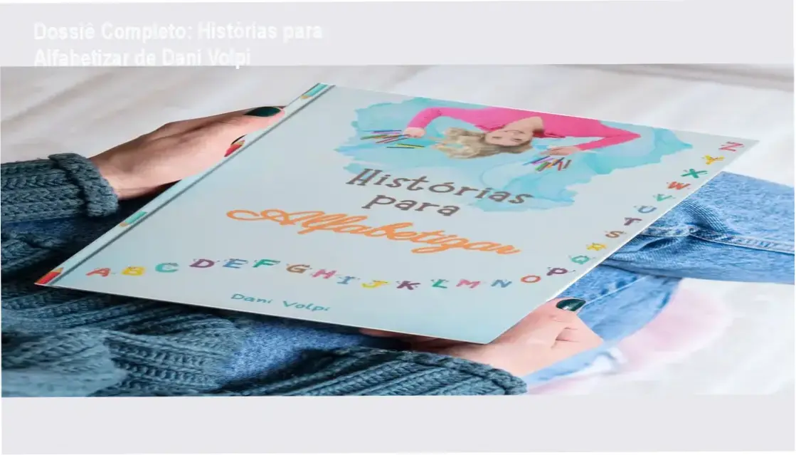Ebook Histórias para Alfabetizar de Dani Volpi focado em consciência fonológica