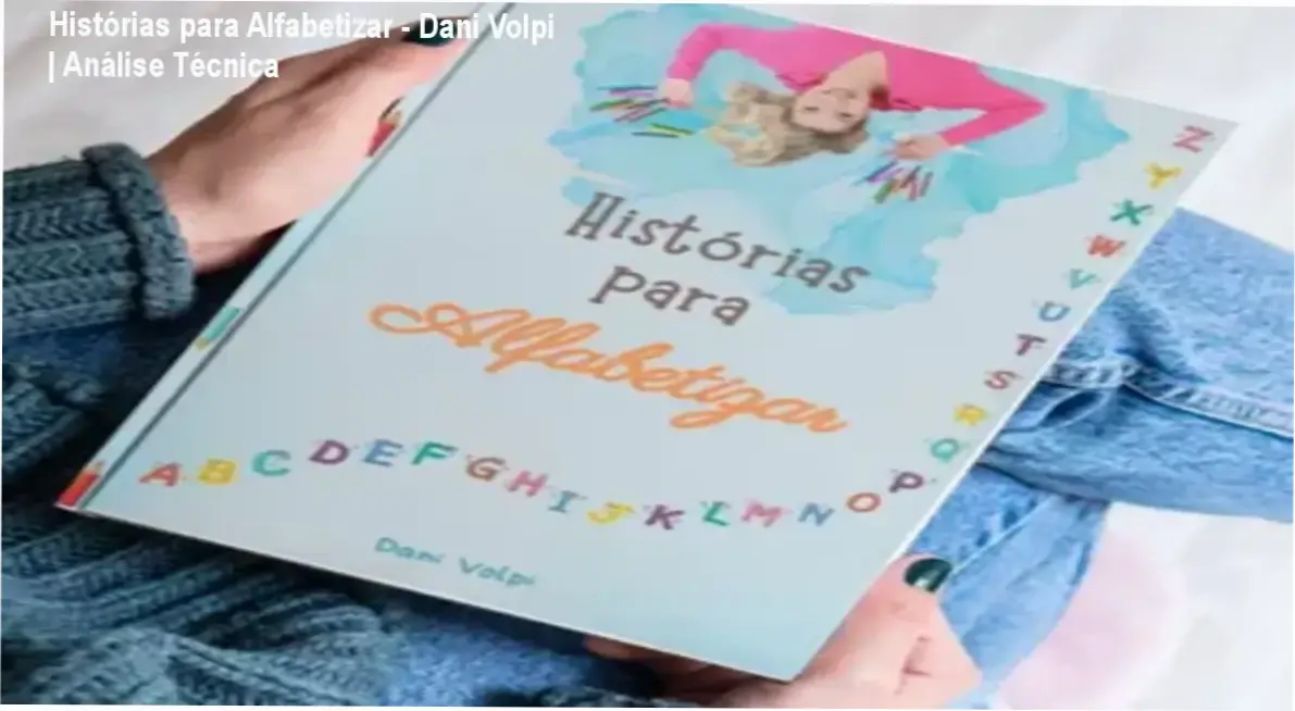 Ebook Histórias para Alfabetizar de Dani Volpi focado em consciência fonológica para crianças