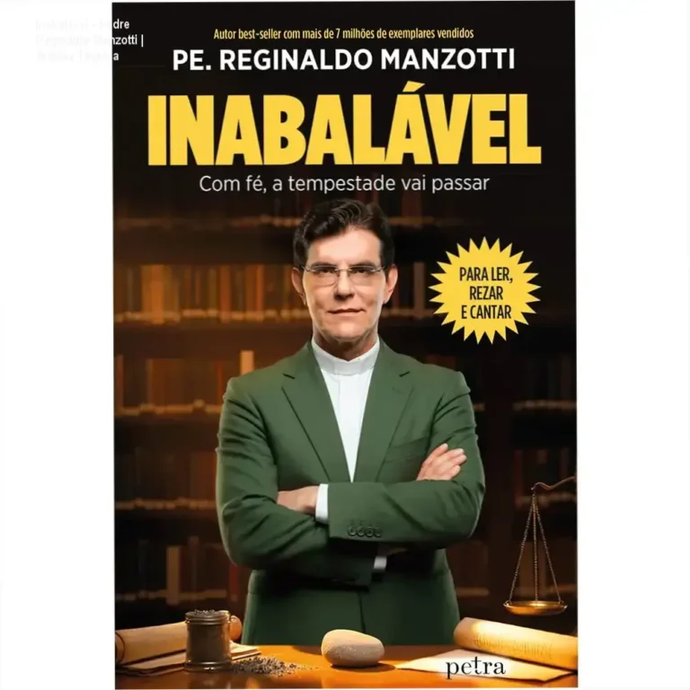 Capa do livro Inabalável de Padre Reginaldo Manzotti para leitura digital
