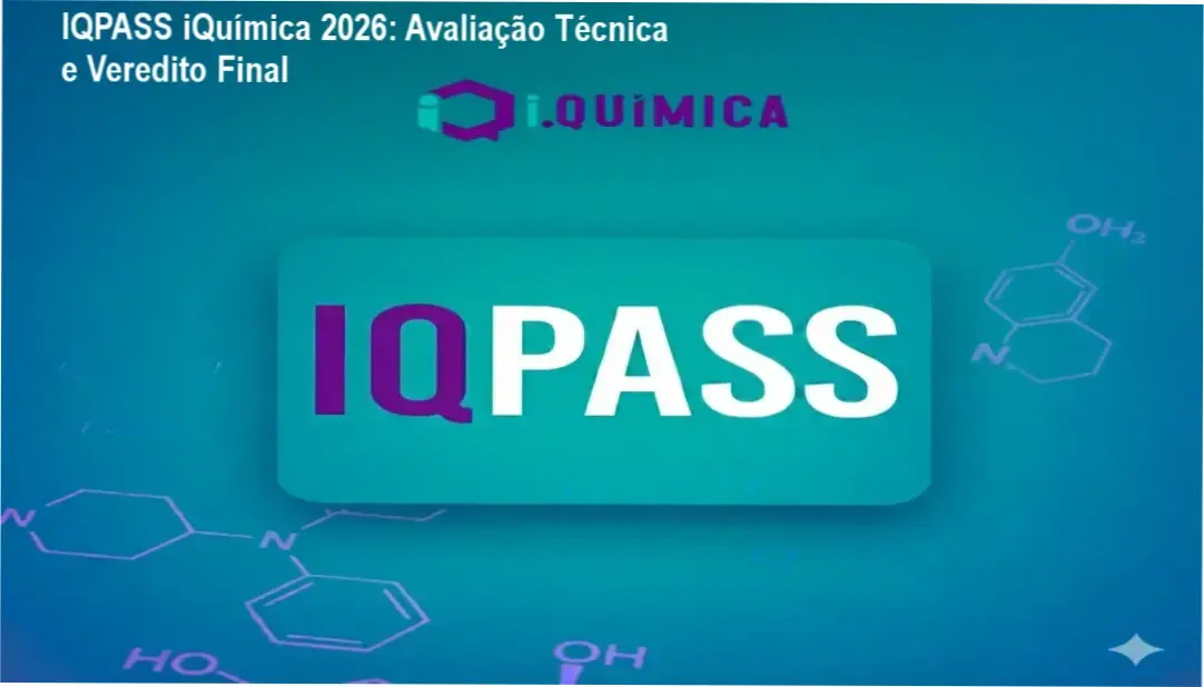 IQPASS Passaporte iQuímica: visão interna da plataforma e Diário de Estudos personalizado