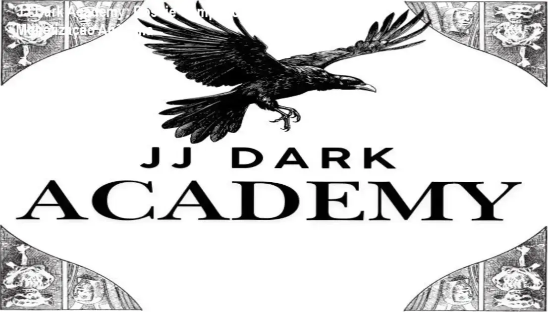 Representação do método JJ Dark Academy focado em canais anônimos de alta retenção
