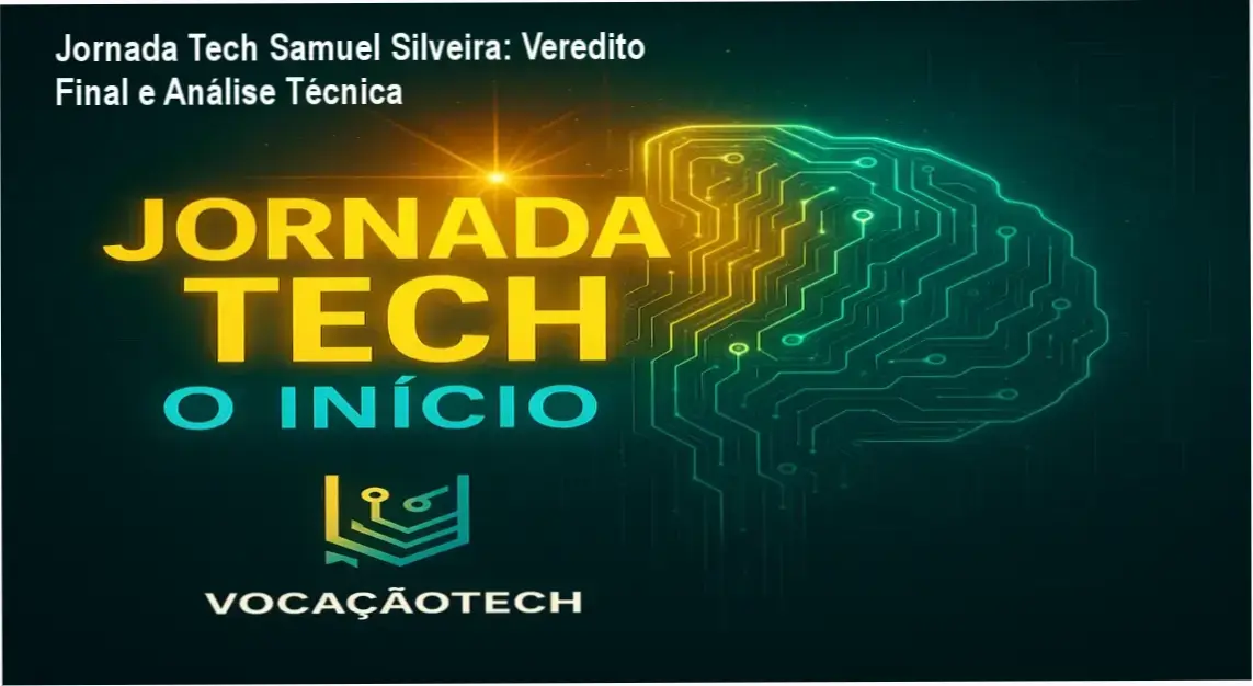 Interface do curso Jornada Tech de Samuel Silveira focada em IA e tecnologia para jovens