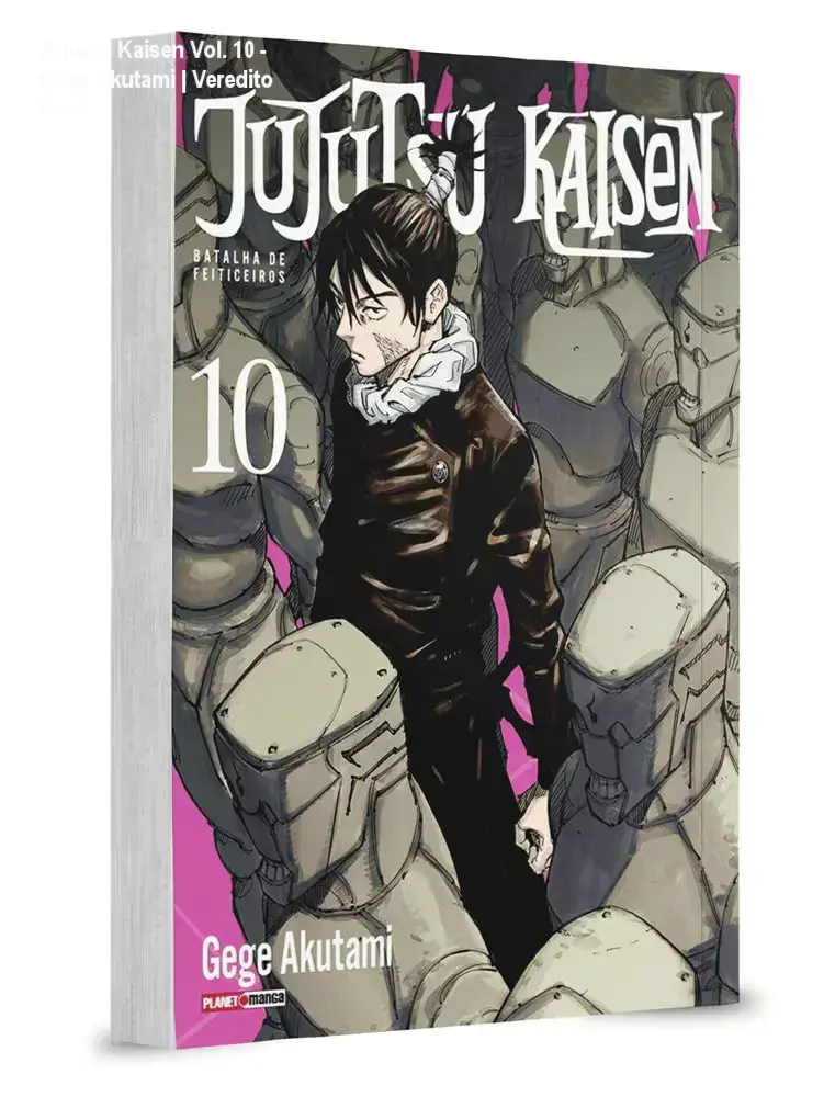 Capa do mangá Jujutsu Kaisen Volume 10 de Gege Akutami