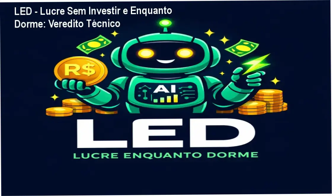 Análise técnica e avaliação de reputação do curso LED Lucre Sem Investir e Enquanto Dorme