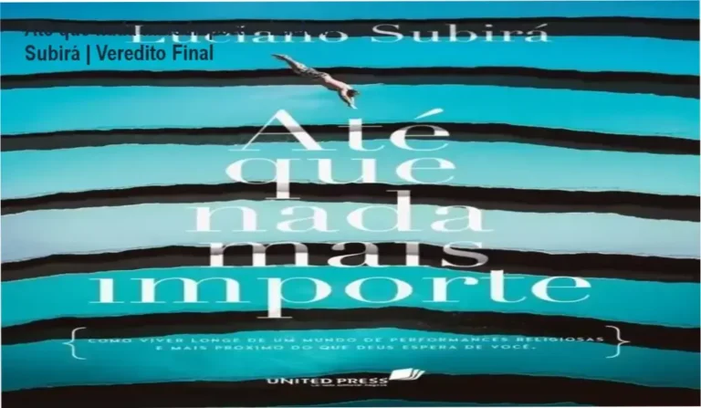 Capa do livro Até que nada mais importe de Luciano Subirá sobre intimidade com Deus