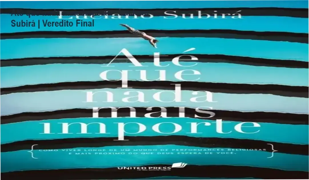 Capa do livro Até que nada mais importe de Luciano Subirá sobre intimidade com Deus