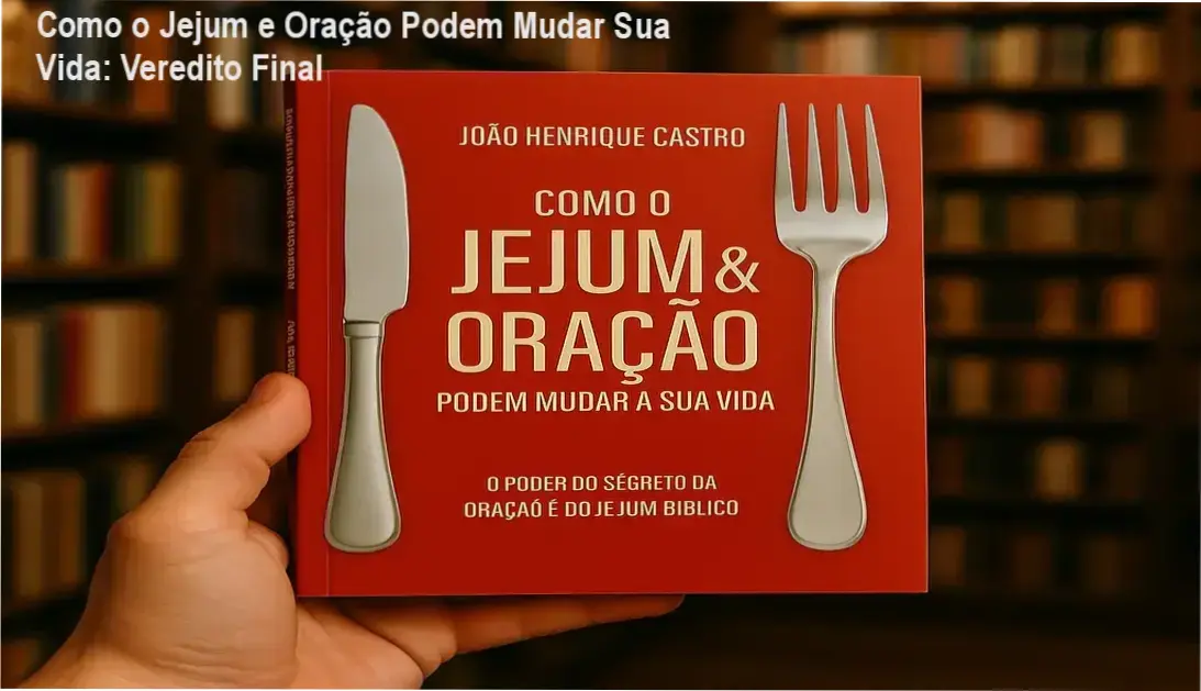 Capa do livro Como o Jejum e Oração podem mudar a sua vida de João Henrique Castro