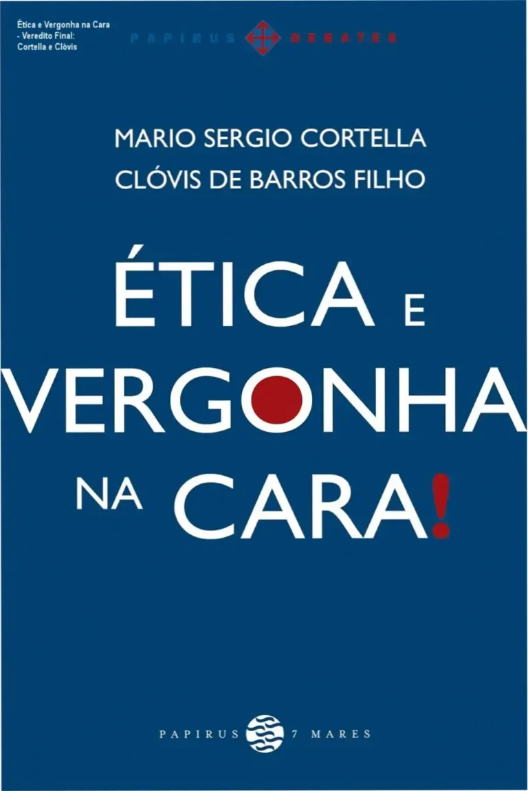 Capa do livro Ética e Vergonha na Cara de Mario Sergio Cortella e Clóvis de Barros Filho