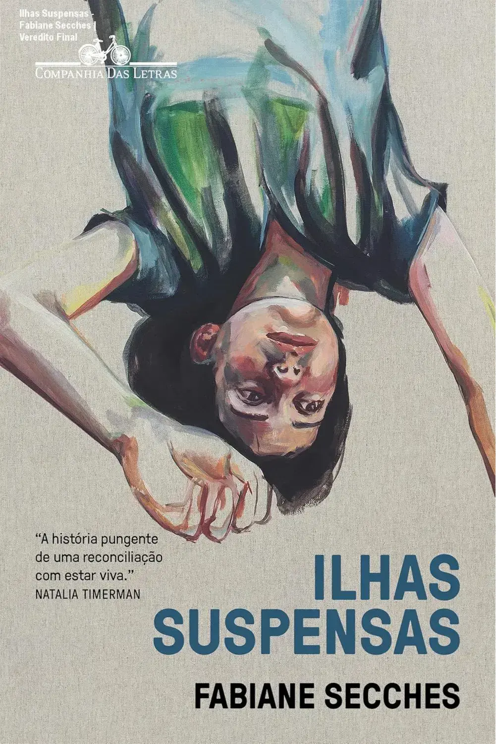Capa do livro Ilhas Suspensas de Fabiane Secches em leitura digital