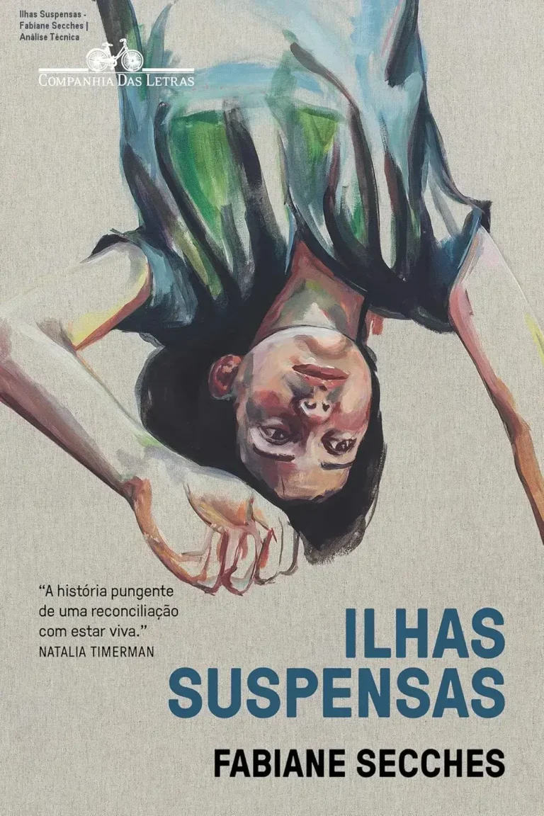Capa do livro Ilhas Suspensas de Fabiane Secches em dispositivo digital