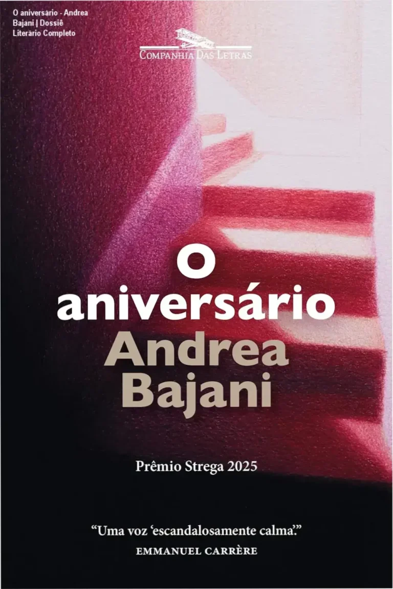 Capa do livro O aniversário de Andrea Bajani, obra vencedora do Prêmio Strega 2025