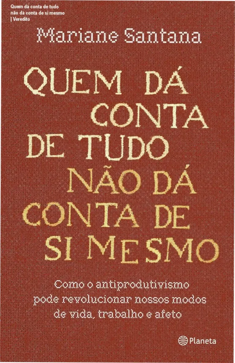 Capa do ebook Quem dá conta de tudo não dá conta de si mesmo sobre equilíbrio emocional