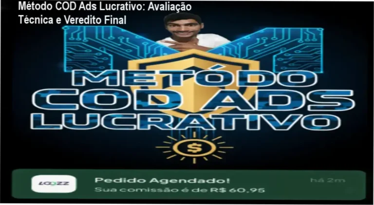 Diagrama estratégico do fluxo de vendas do Método COD Ads Lucrativo