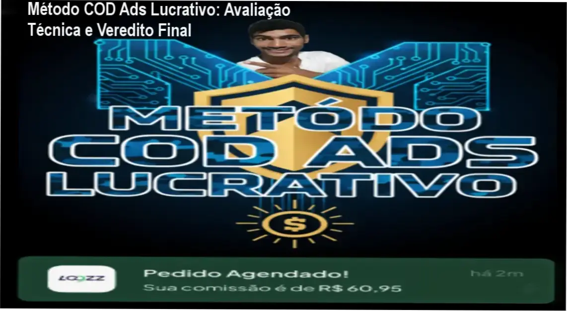 Diagrama estratégico do fluxo de vendas do Método COD Ads Lucrativo