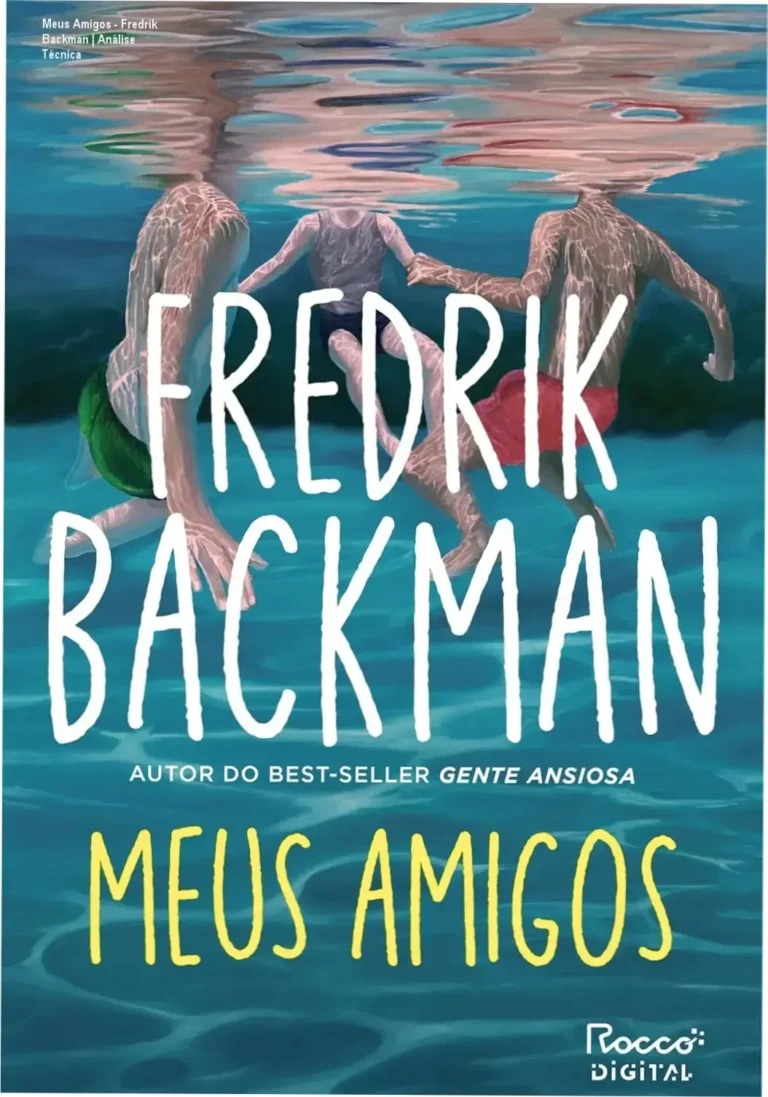 Capa do ebook Meus Amigos de Fredrik Backman evidenciando a temática de arte e conexão humana