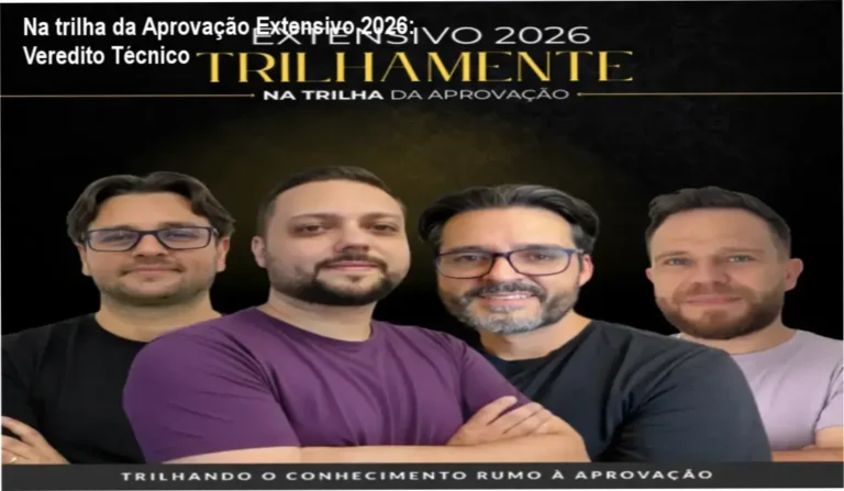 Estudante utilizando o cronograma do curso Na trilha da Aprovação Extensivo 2026 para vestibulares e ENEM