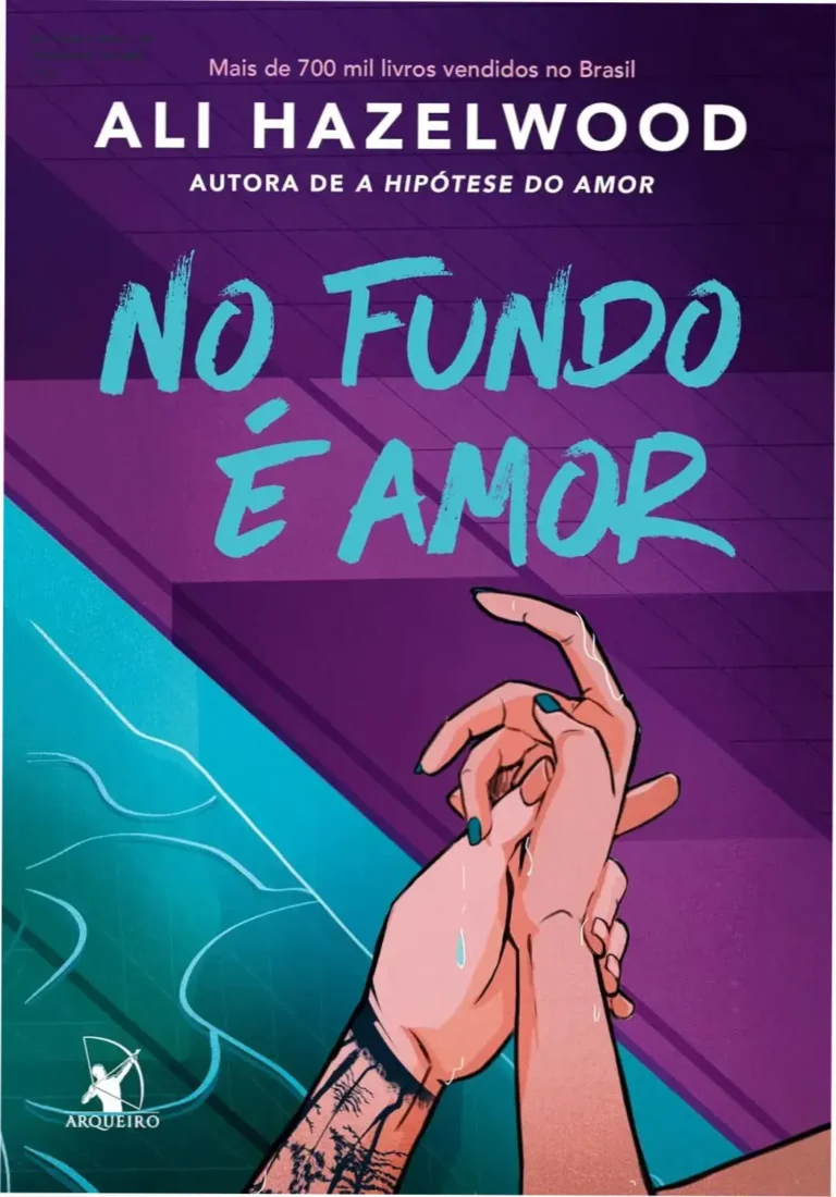 Capa do ebook No Fundo é Amor de Ali Hazelwood focada em romance esportivo