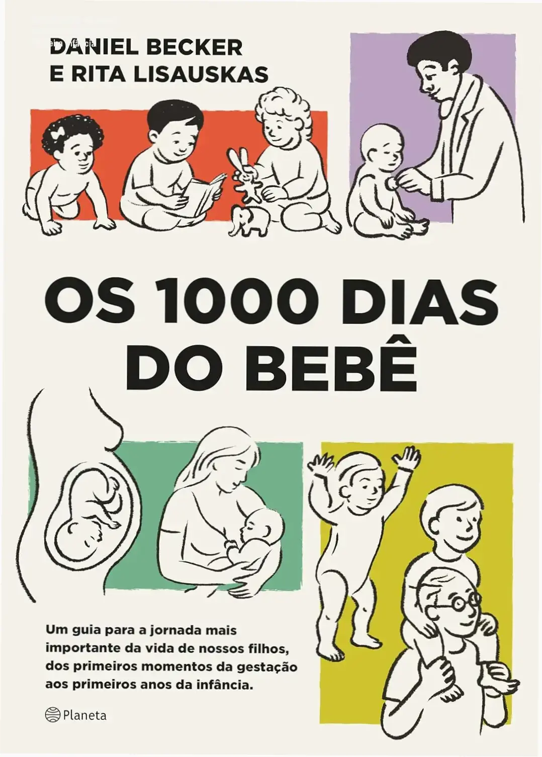 Capa do ebook Os 1000 dias do bebê com foco no guia de desenvolvimento infantil