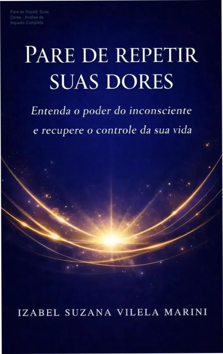 Capa do ebook Pare de repetir suas dores com foco em controle mental e inconsciente