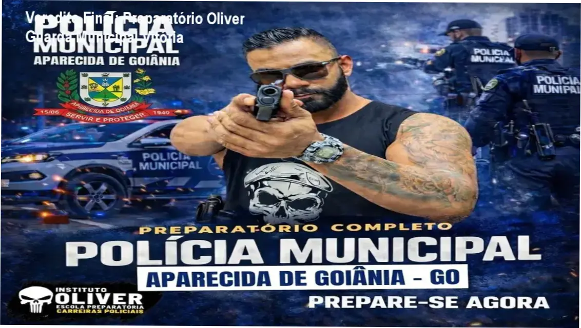 Material de estudo e preparação para o concurso da Guarda Municipal de Vitória ES do Instituto Óliver
