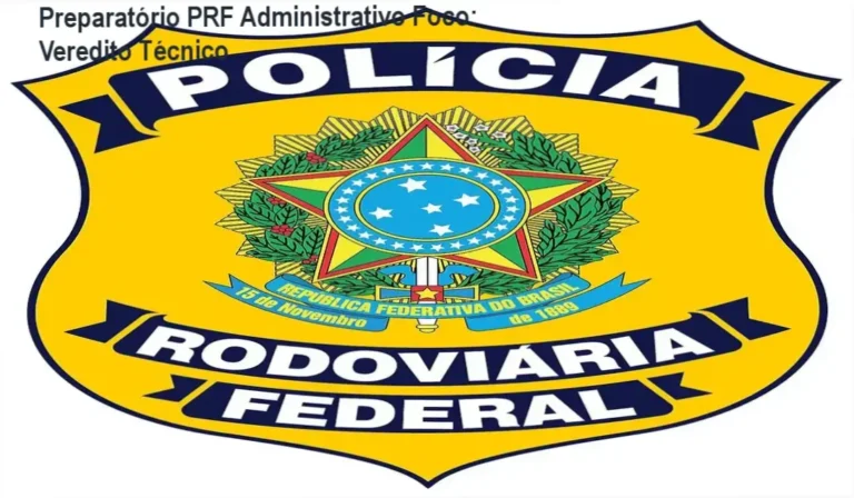 Material digital do Preparatório PRF Administrativo Foco com simulados e questões comentadas