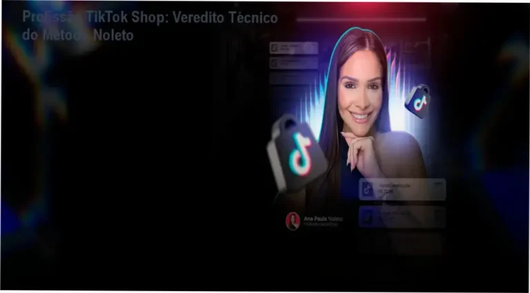 Ana Paula Noleto Profissão TikTok Shop bastidores e funcionamento da vitrine nativa