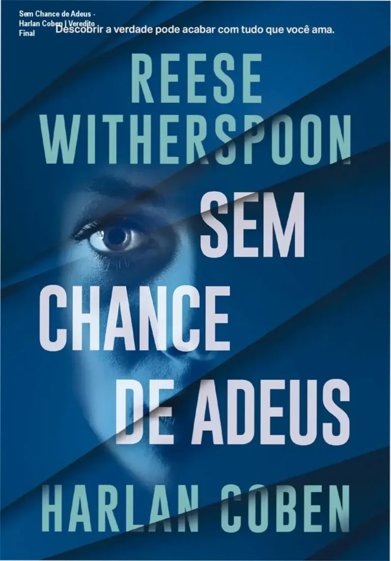 Capa do ebook Sem Chance de Adeus, thriller de Harlan Coben e Reese Witherspoon