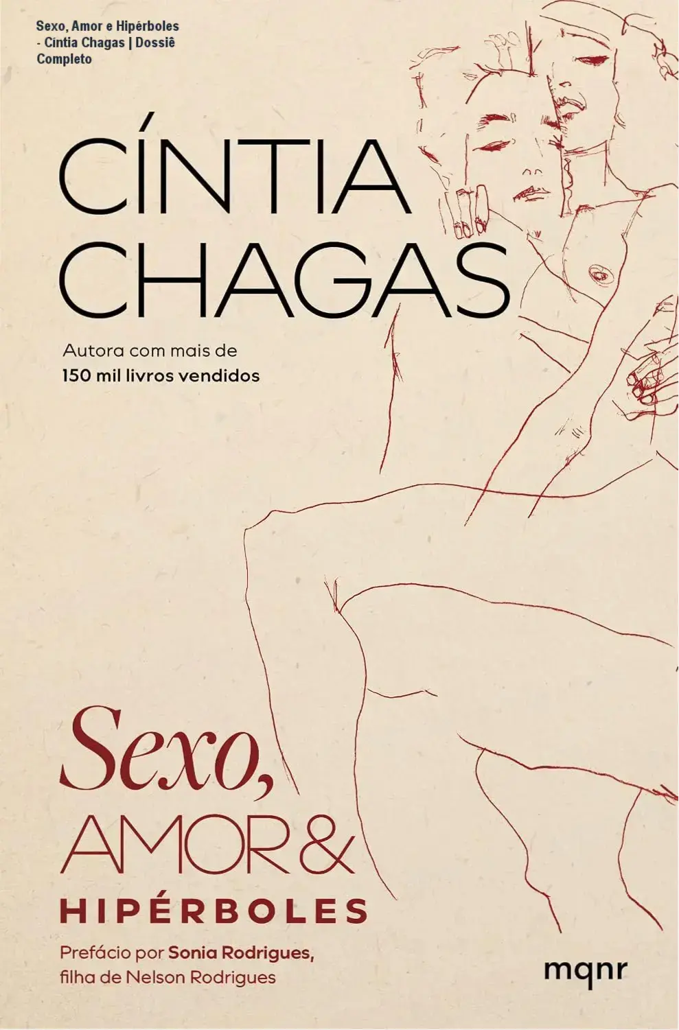 Capa do livro Sexo, amor e hipérboles de Cíntia Chagas em formato digital
